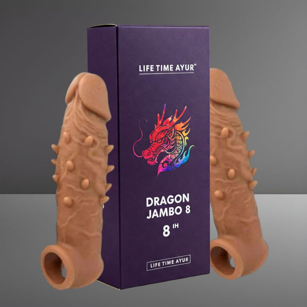 Dotted Condom for Men – Reusable Pleasure & Grip Support Condom | Lifetime Ayur